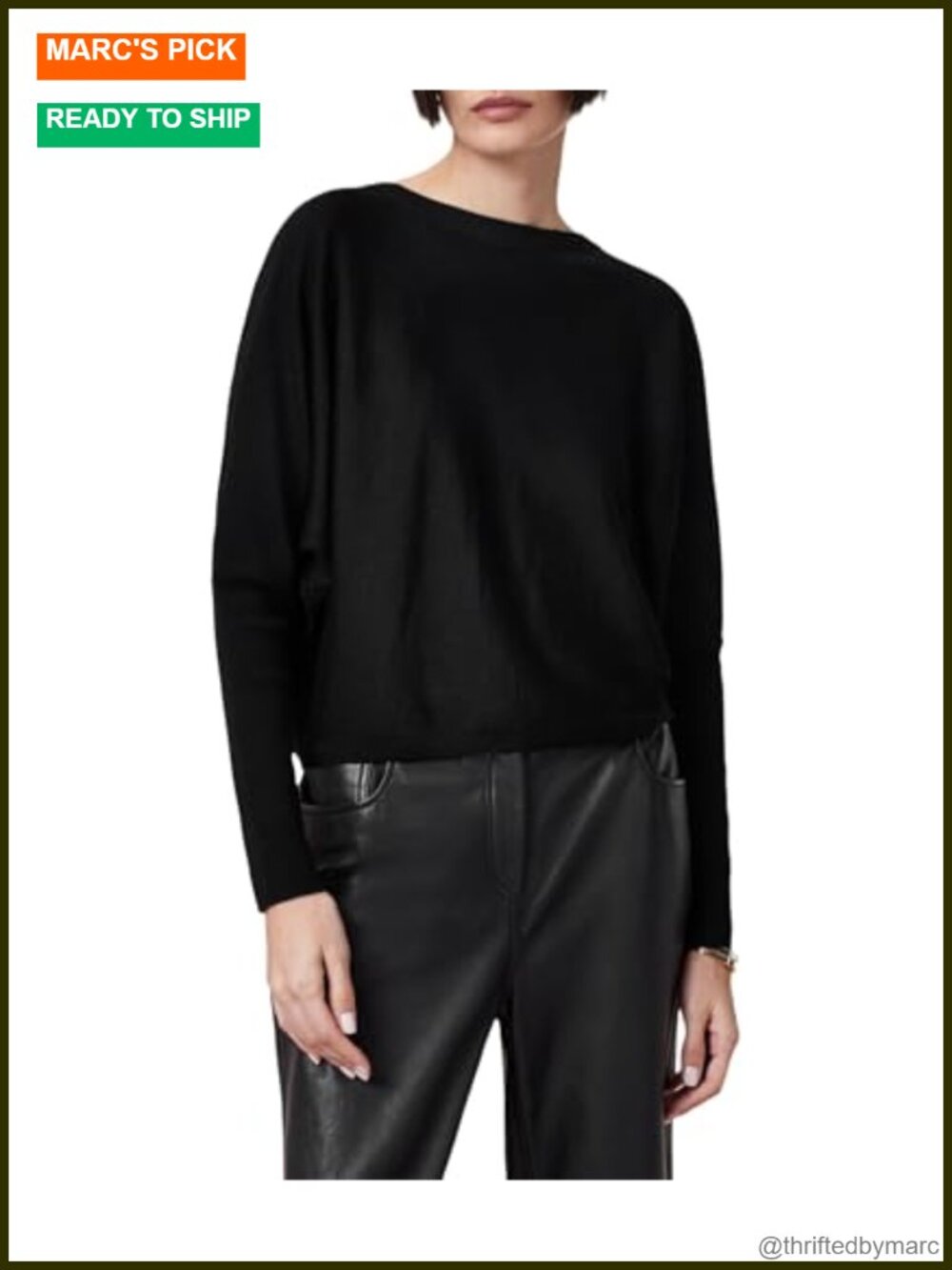 Wrap Neck Pullover Sweater Regular Fit Spring Summer Style